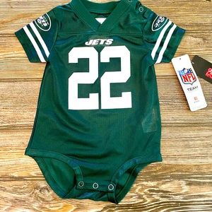 New NFL Apparel New York Jets Forte #22 Baby Jersey 6-9 month